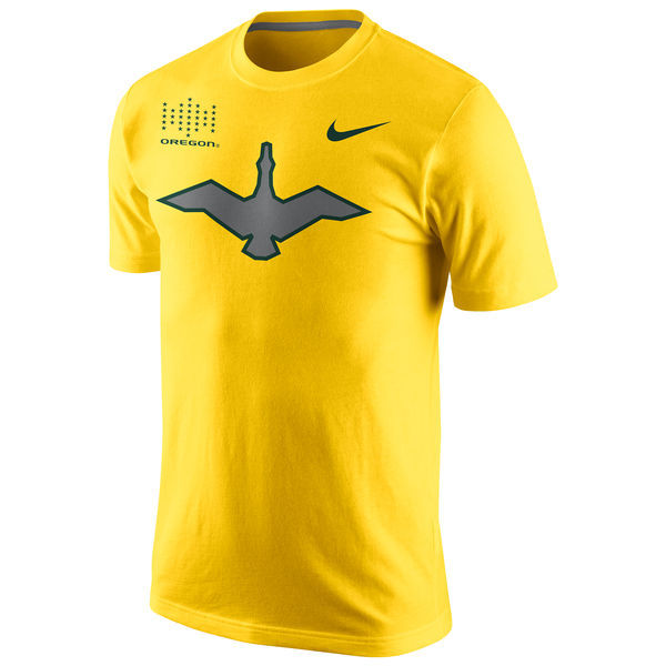 Oregon Ducks Nike Oregon 33 Game Day T-Shirt - Yellow 