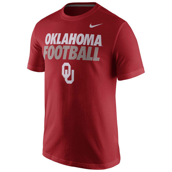 Oklahoma Sooners Nike Practice T-Shirt - Crimson 