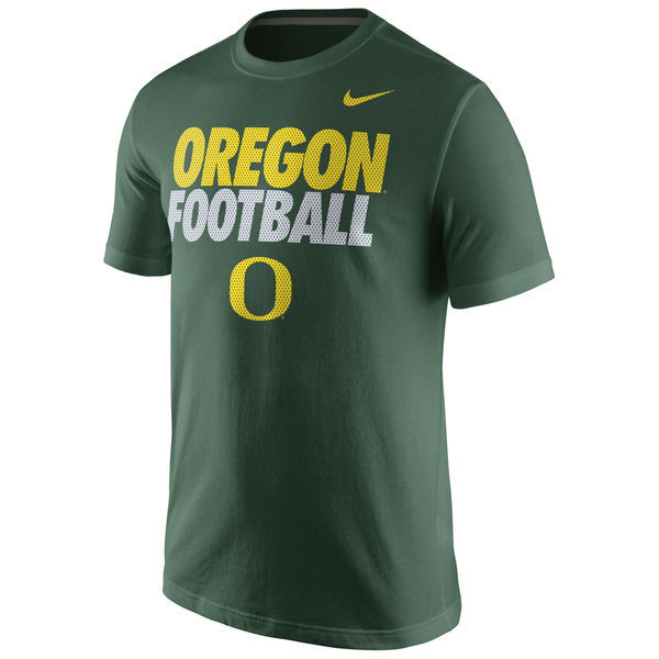 Oregon Ducks Nike Practice T-Shirt - Green 