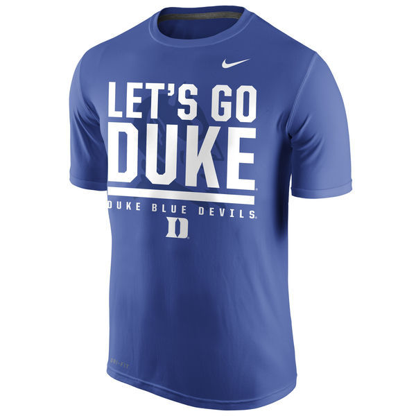 Duke Blue Devils Nike Local Verbiage Dri-FIT Legend T-Shirt - Royal 