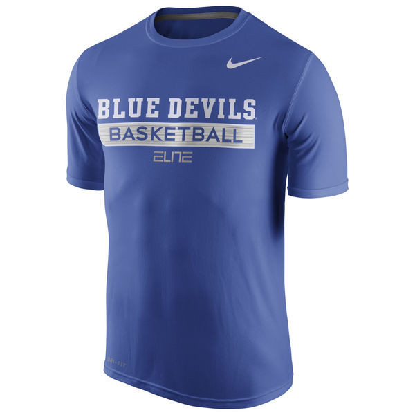 Duke Blue Devils Nike Basketball Practice Performance T-Shirt - Royal 