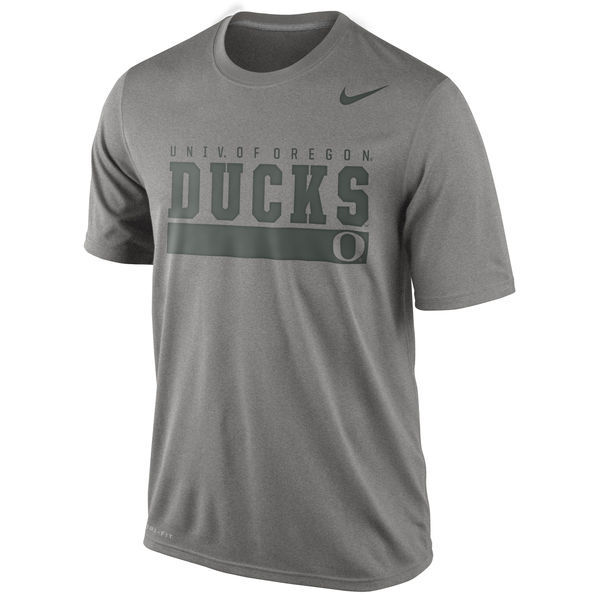 Oregon Ducks Nike Varsity Legend Performance T-Shirt  Heather Gray 