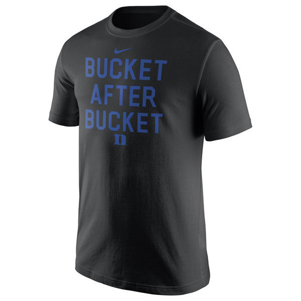 Duke Blue Devils Nike Bucket After Bucket T-Shirt - Black 
