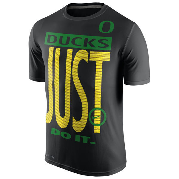 Oregon Ducks Nike Legend Just Do It Performance T-Shirt - Black 