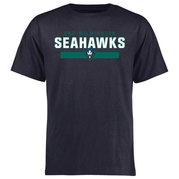 UNC Wilmington Seahawks Team Strong T-Shirt - Navy 