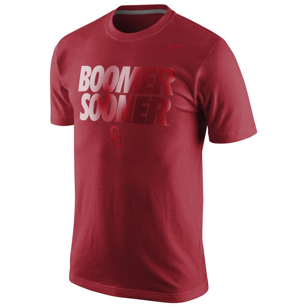 Nike Oklahoma Sooners College Local Cotton T-Shirt - Crimson 