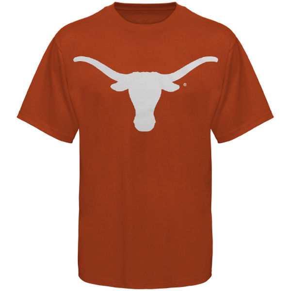 Majestic Texas Longhorns Football Icon T-Shirt - Burnt Orange 