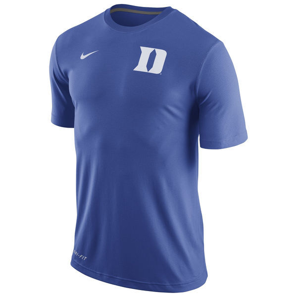 Duke Blue Devils Nike Stadium Dri-FIT Touch Top - Royal 