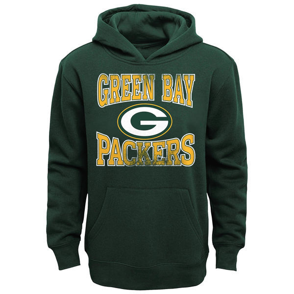 Green Bay Packers Home Turf Pullover Hoodie  Green 