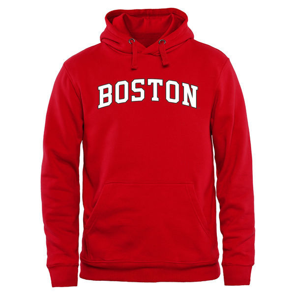 Boston University Everyday Pullover Hoodie - Red 