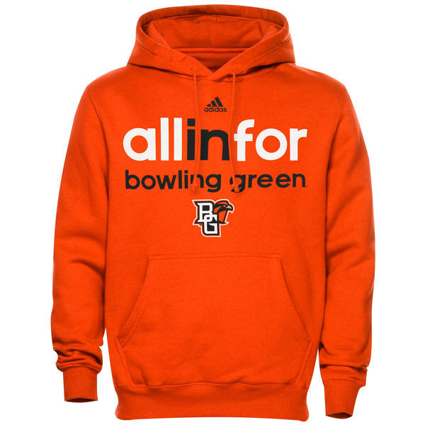 Bowling Green St. Falcons adidas Ultimate All In For Hoodie  Orange 