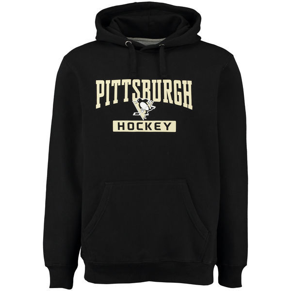 Pittsburgh Penguins Rinkside City Pride Pullover Hoodie - Black 