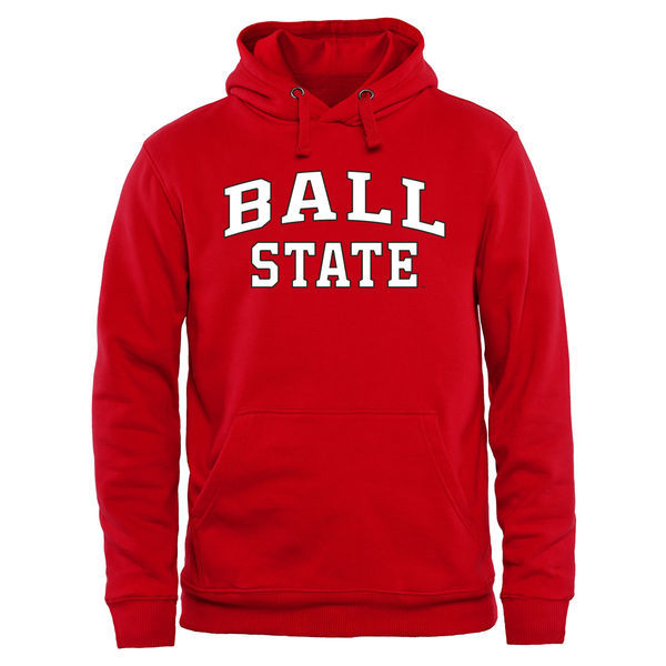 Ball State Cardinals Everyday Pullover Hoodie - Red 