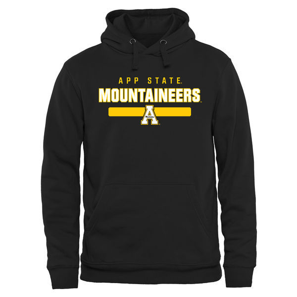 Appalachian State Mountaineers Team Strong Pullover Hoodie - Black 