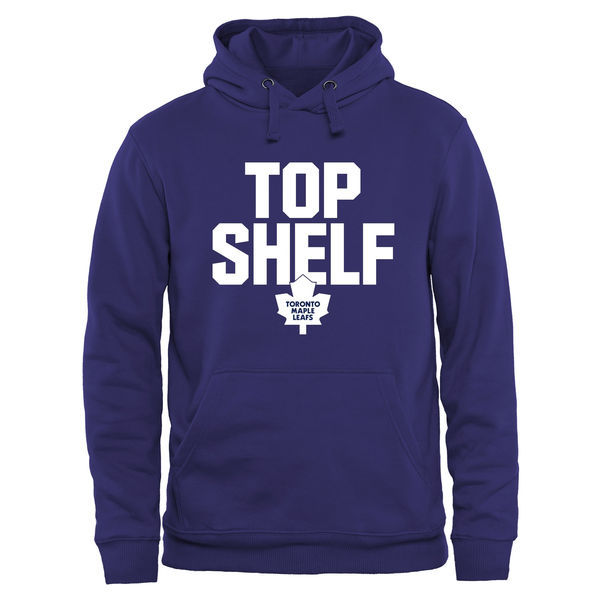 Toronto Maple Leafs Top Shelf Pullover Hoodie - Royal 