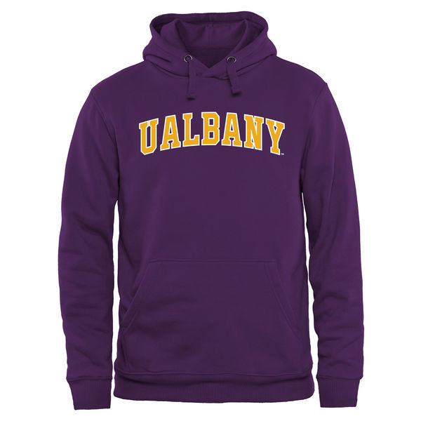 Albany Great Danes Everyday Pullover Hoodie - Purple 
