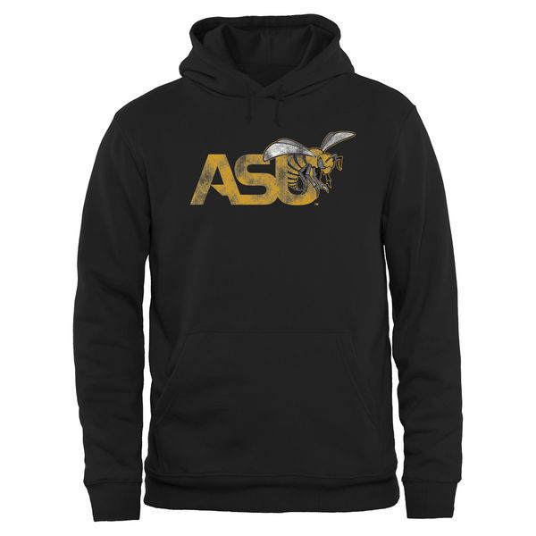 Alabama State Hornets Big & Tall Classic Primary Pullover Hoodie - Black 