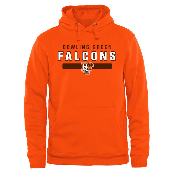 Bowling Green St. Falcons Team Strong Pullover Hoodie - Orange 