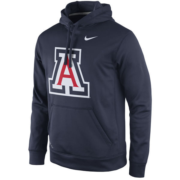 Arizona Wildcats Nike Practice Performance Hoodie - Navy 