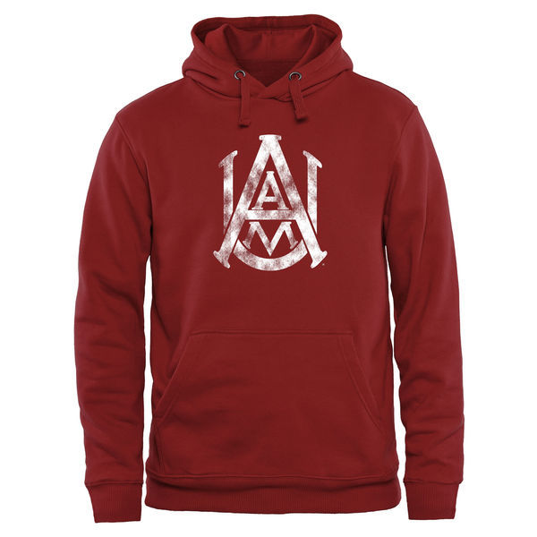 Alabama A&M Bulldogs Classic Primary Pullover Hoodie - Cardinal 