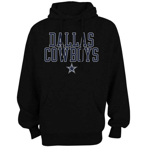 Dallas Cowboys Bendire Pullover Hoodie - Black 