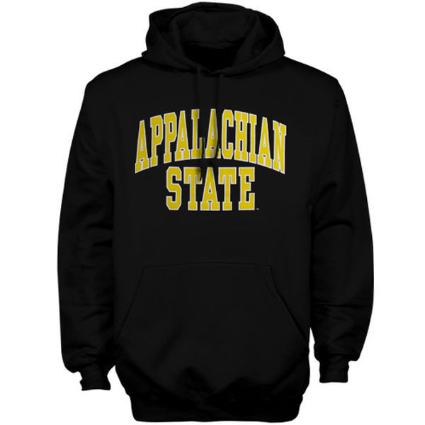 Appalachian State Mountaineers Bold Arch Hoodie  Black 