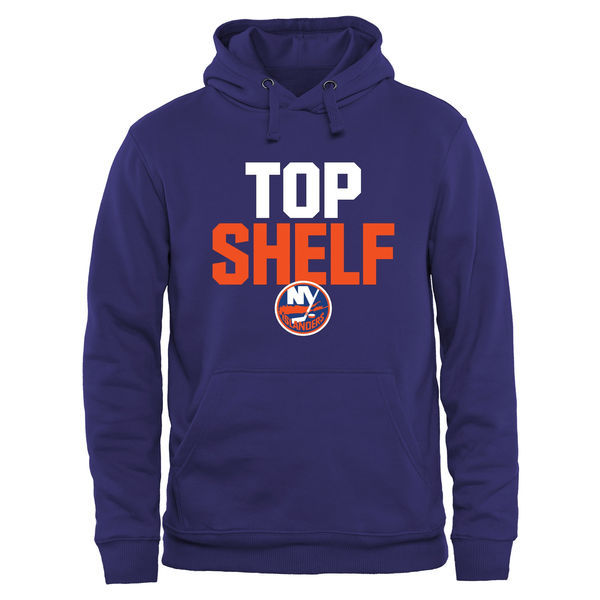 New York Islanders Top Shelf Pullover Hoodie - Royal 