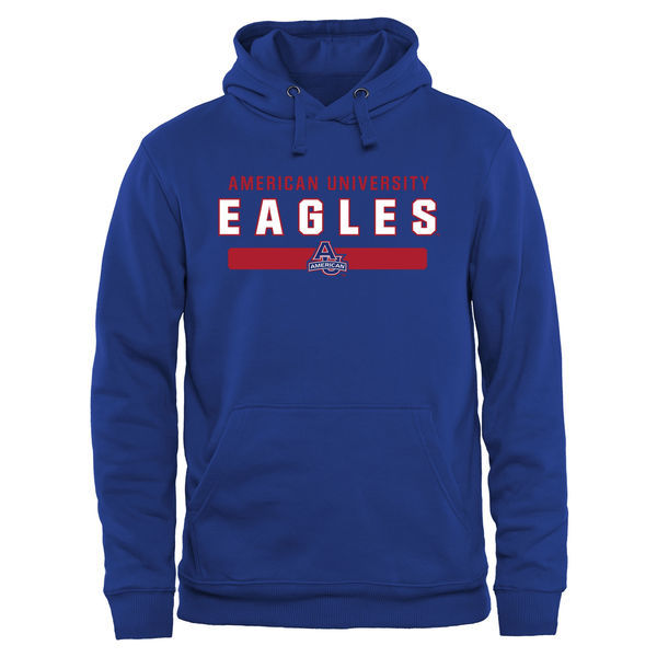 American Eagles Team Strong Pullover Hoodie - Royal Blue 