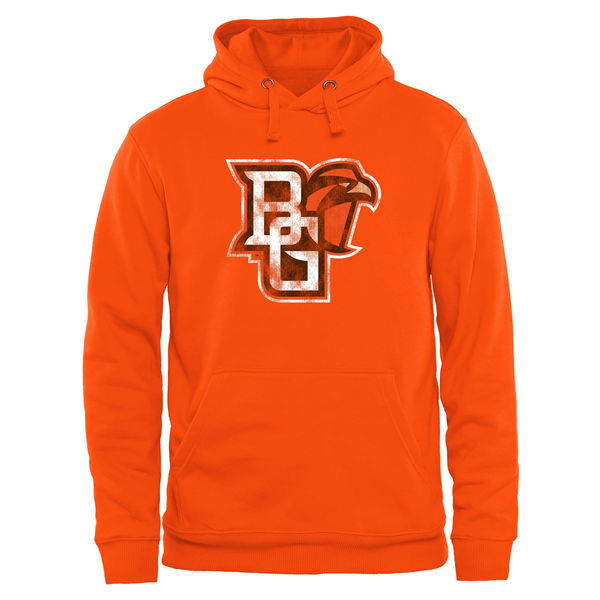 Bowling Green St. Falcons Classic Primary Pullover Hoodie - Ash 