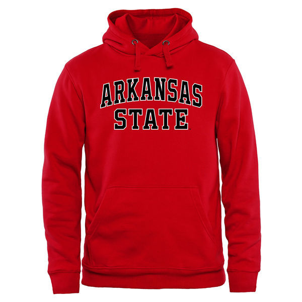 Arkansas State Red Wolves Everyday Pullover Hoodie - Red 