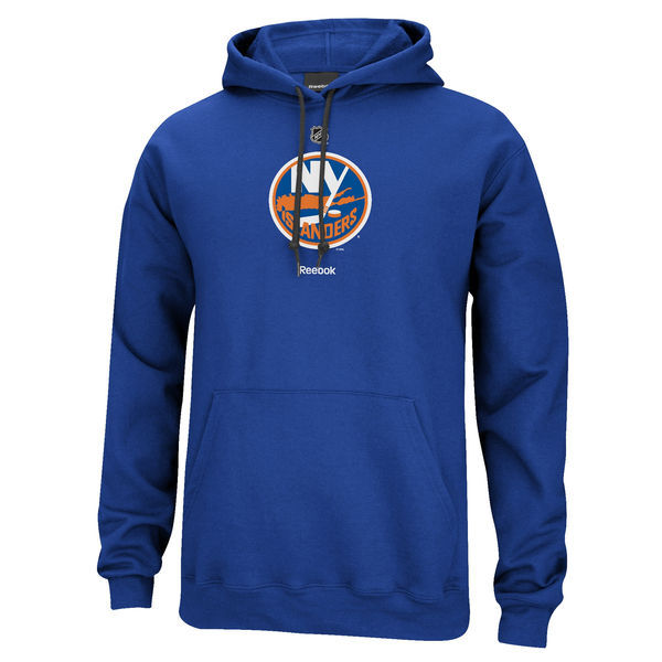 Reebok New York Islanders Primary Logo Pullover Hoodie - Royal Blue 