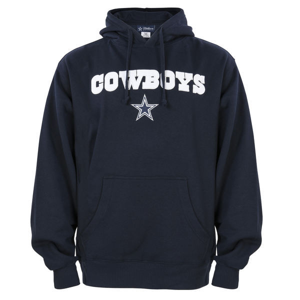 Dallas Cowboys Crowell Pullover Hoodie - Navy 