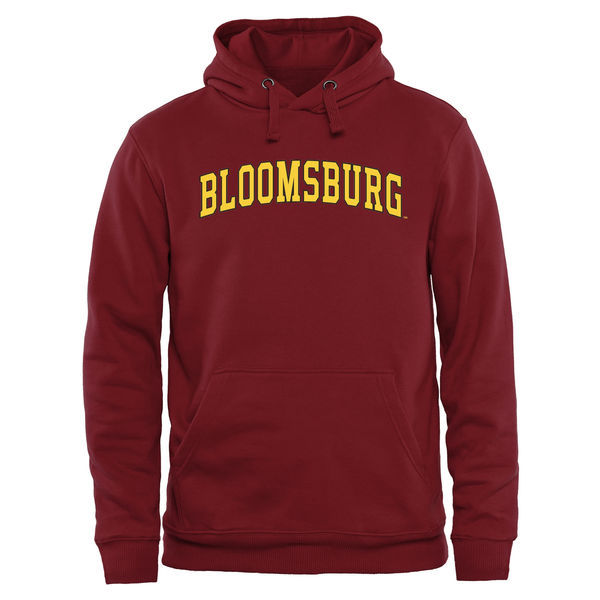 Bloomsburg Huskies Everyday Pullover Hoodie - Maroon 