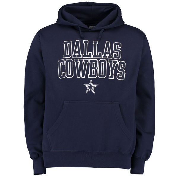 Dallas Cowboys Bendire Pullover Hoodie - Navy 