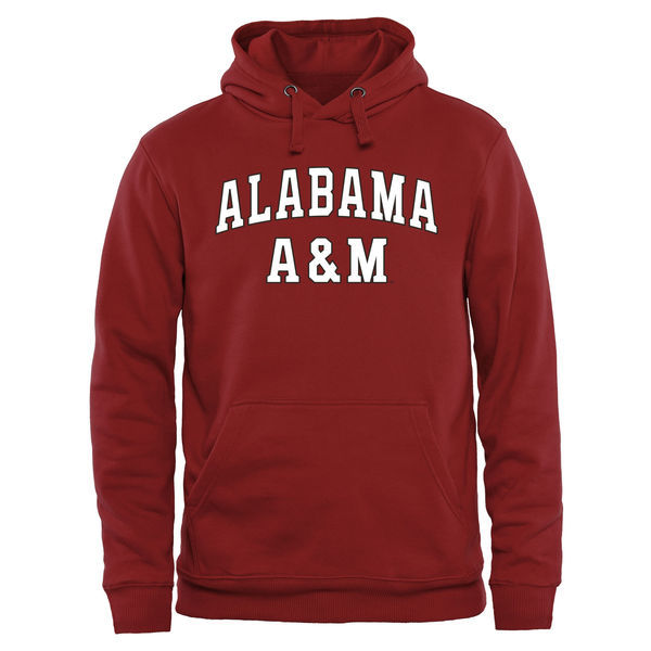 Alabama A&M Bulldogs Everyday Pullover Hoodie - Crimson 