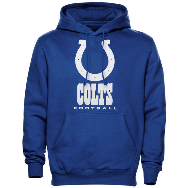 Indianapolis Colts Critical Victory Pullover Hoodie - Royal Blue 