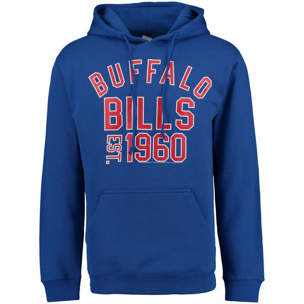 Buffalo Bills End Around Pullover Hoodie - Royal 