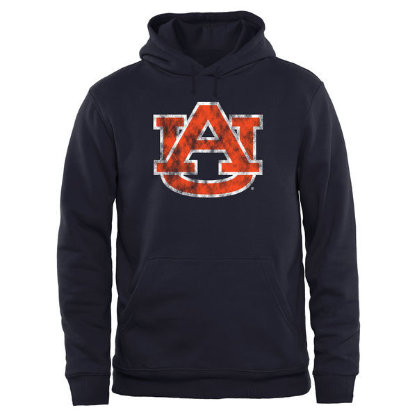 Auburn Tigers Big & Tall Classic Primary Pullover Hoodie - Navy 