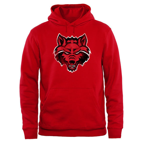 Arkansas State Red Wolves Big & Tall Classic Primary Pullover Hoodie - Red 