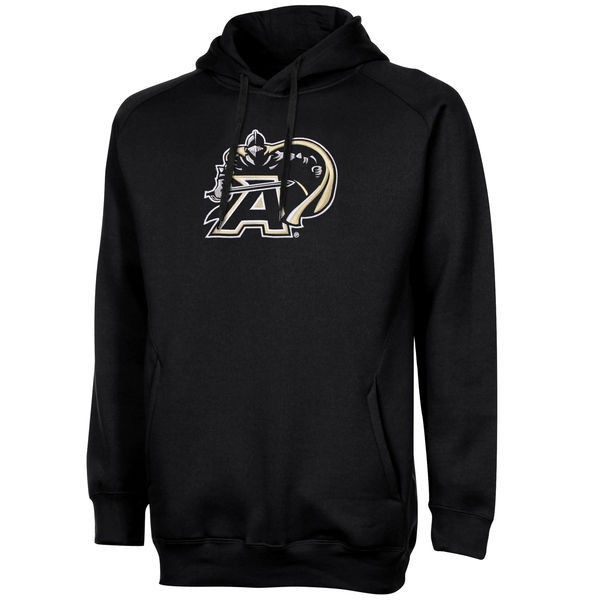 Army Black Knights Training Day Fleece Pullover Hoodie - Black 