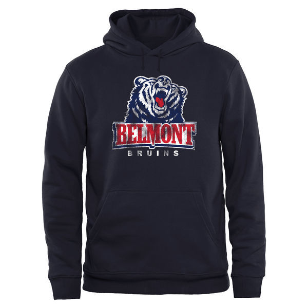 Belmont Bruins Big & Tall Classic Primary Pullover Hoodie - Navy 