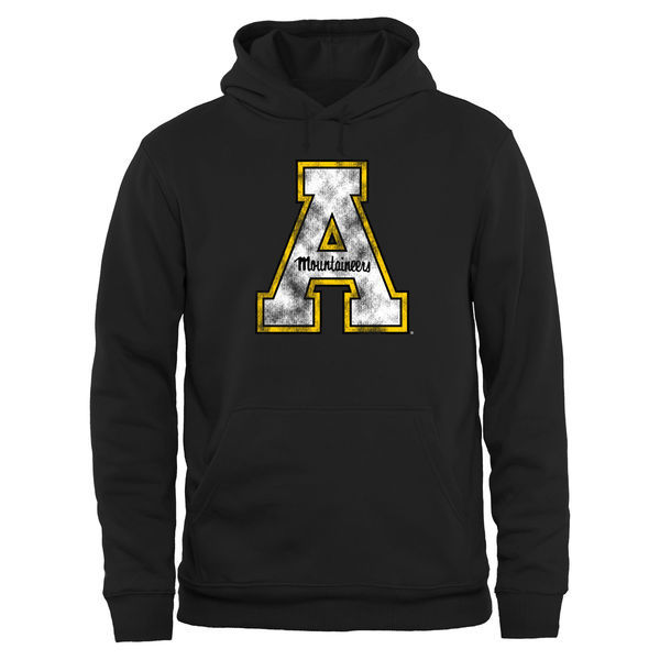 Appalachian State Mountaineers Big & Tall Classic Primary Pullover Hoodie - Black 