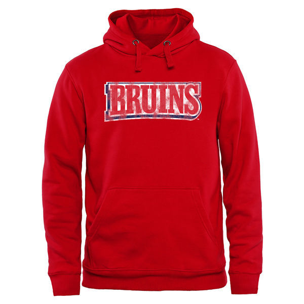 Belmont Bruins Classic Wordmark Pullover Hoodie - Red 