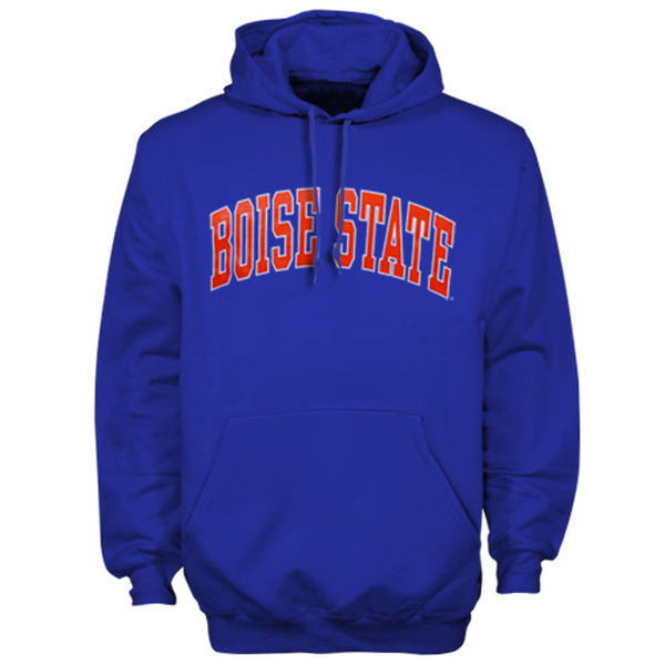 Boise State Broncos Bold Arch Hoodie  Royal Blue 