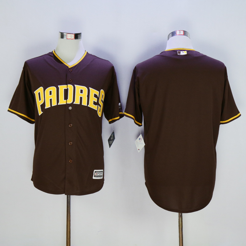 MLB San Diego Padres Blank New 2016 Jersey