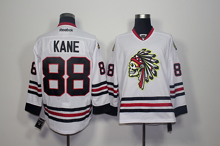 NHL Chicago Blackhawks #88 Kane White Personalized Jersey