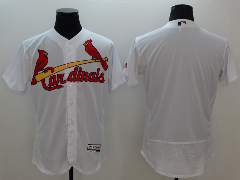 Majestic MLB St.Louis Cardinals Blank White Elite Jersey
