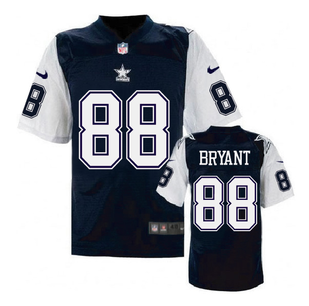 Nike NFL Dallas Cowboys #88 Bryant Blue Throwback Jersey