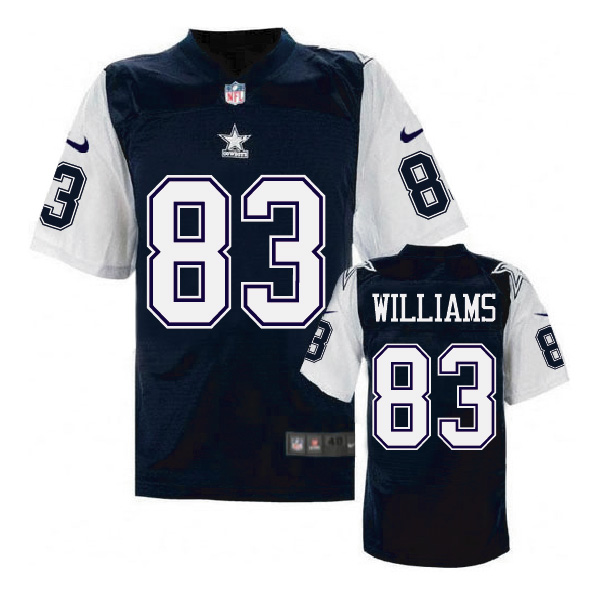 Nike NFL Dallas Cowboys #83 Williams Blue Throwback Jersey