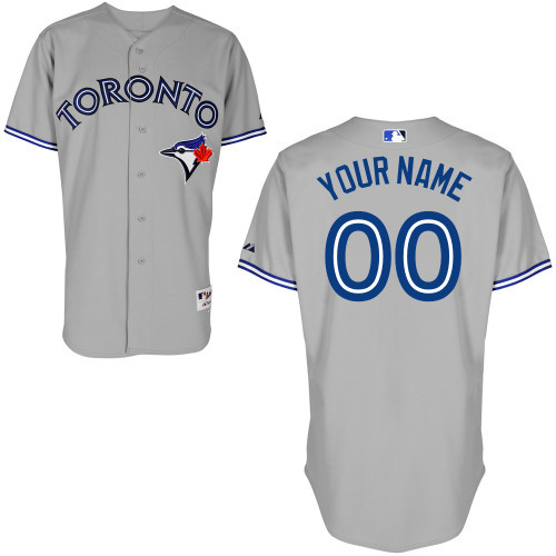 MLB Toronto Blue Jays Personalized Jersey in Grey